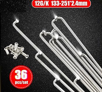 Amazon | ZEWEZ 自転車スポーク 12G/12K 電動自転車ハブ